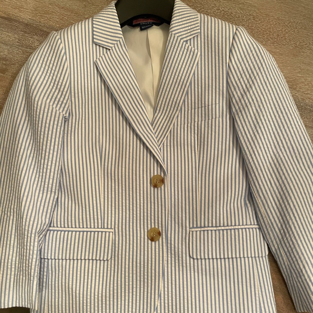 Boys Vineyard Vines Seersucker Blazer